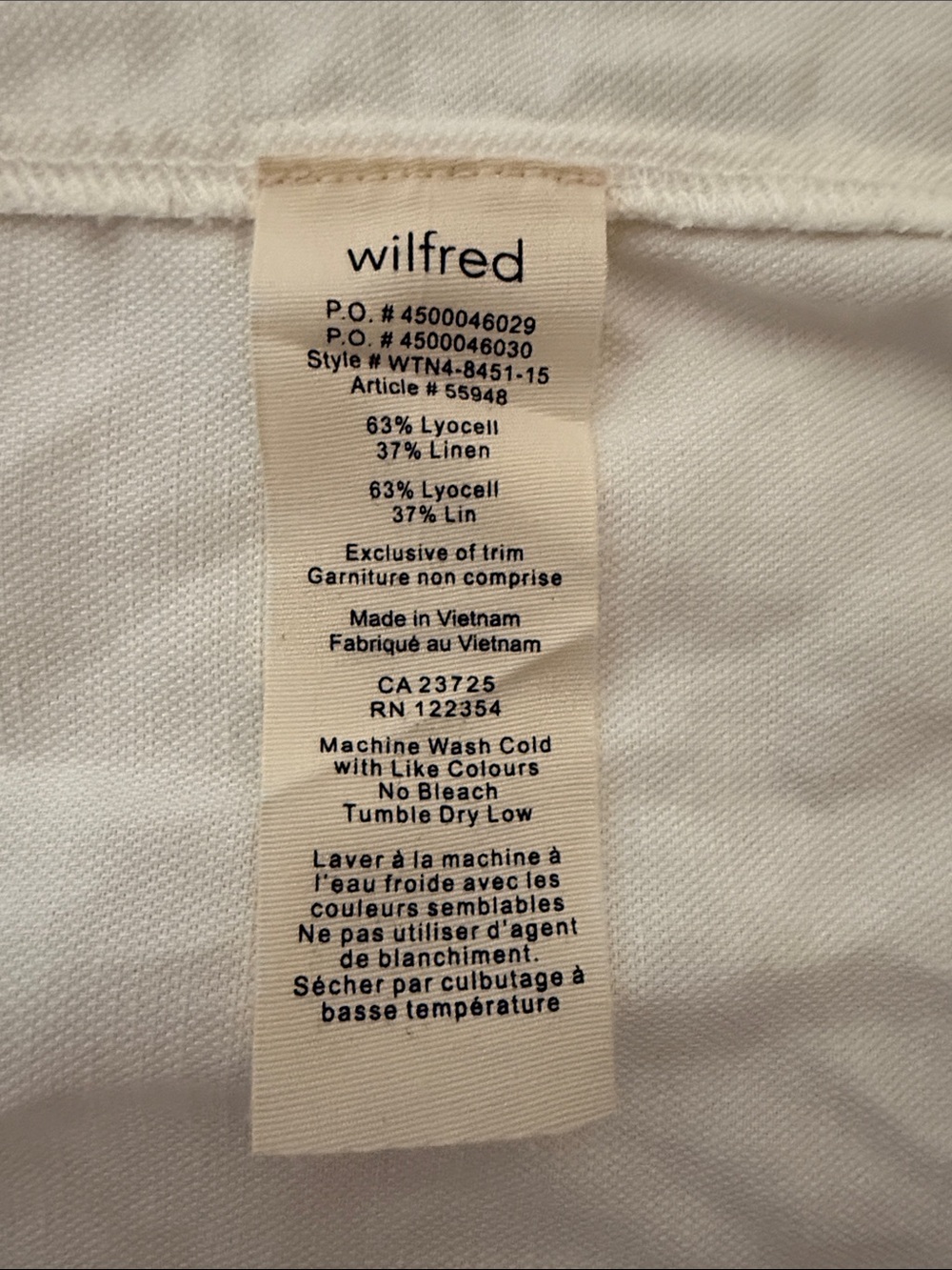 Le Fou Wilfred Hymne Frayed Linen Dress - Picture 5 of 5